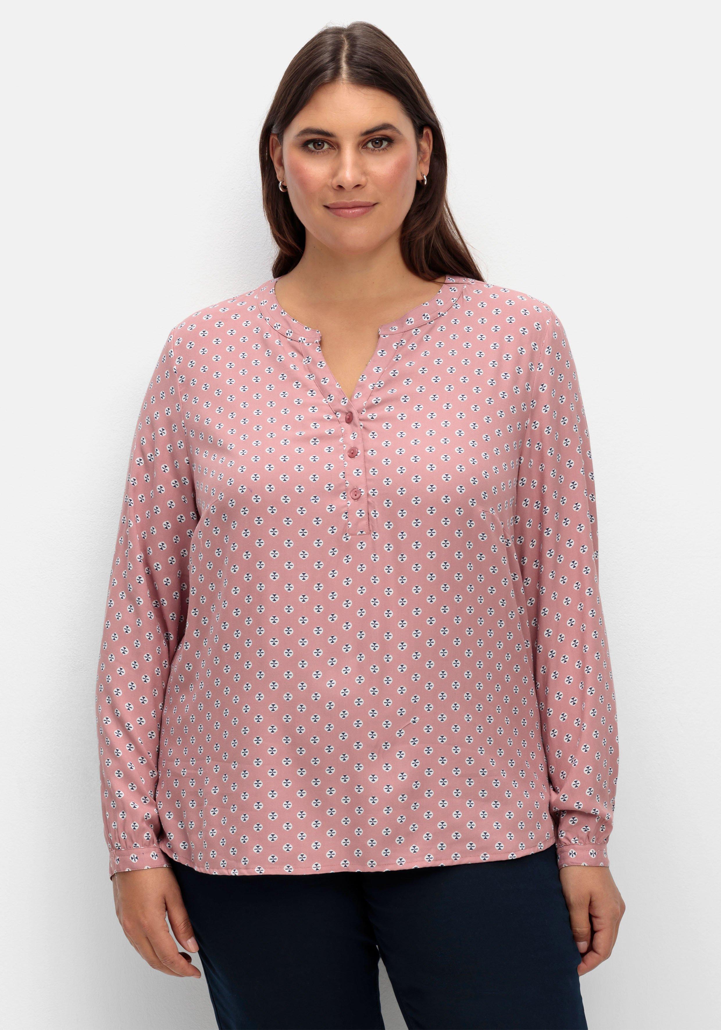 Blusen & Tuniken große Plus rosa sheego › | Größen Size Mode Größe 46 ♥