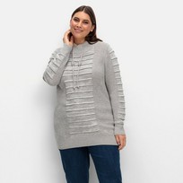 Damen Pullover & Strickjacken große Größen braun › Größe 48 | sheego ♥ Plus  Size Mode