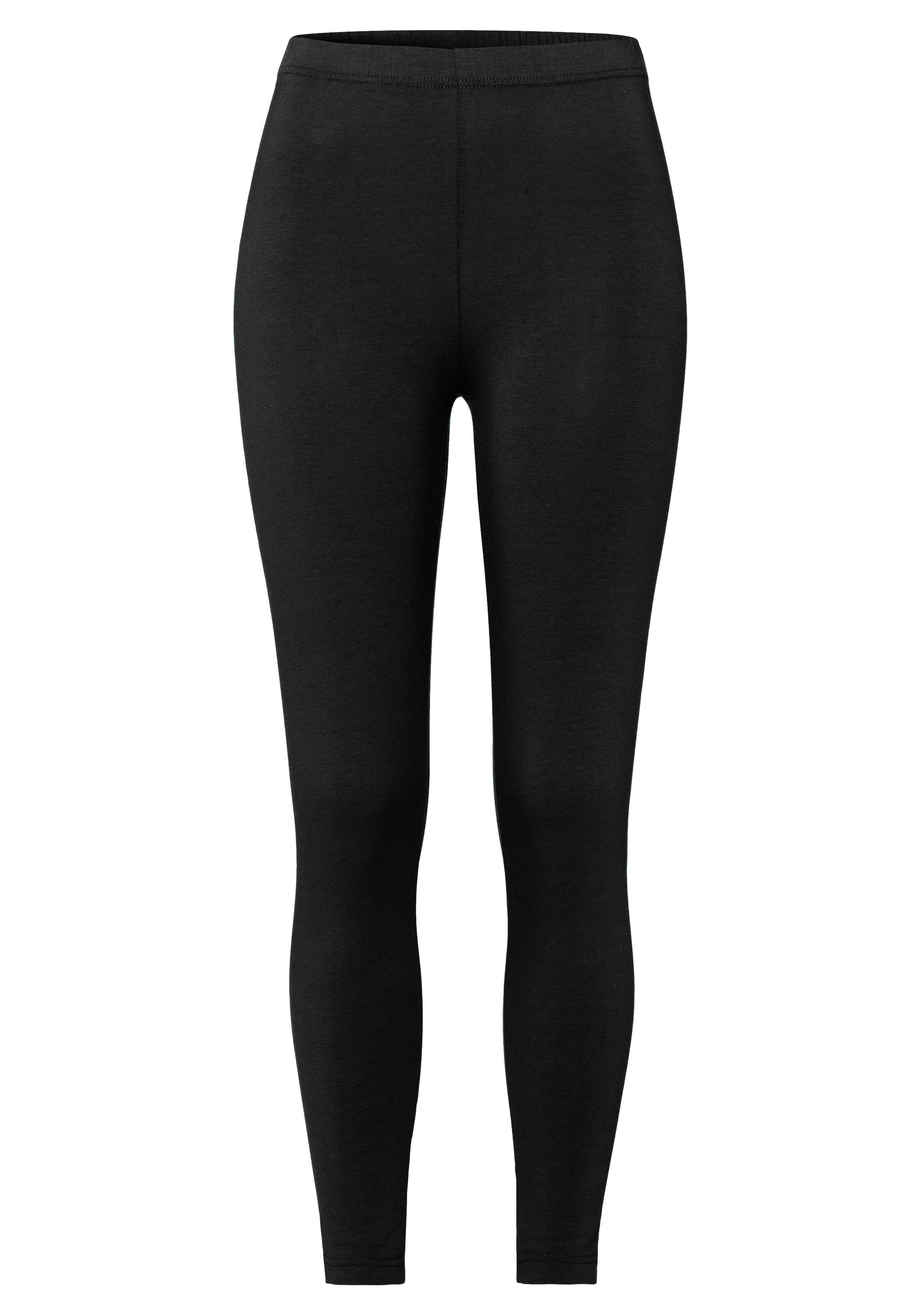 Vivance Active Doppelpack Leggings mit Gummibund - weiß+schwarz sheego