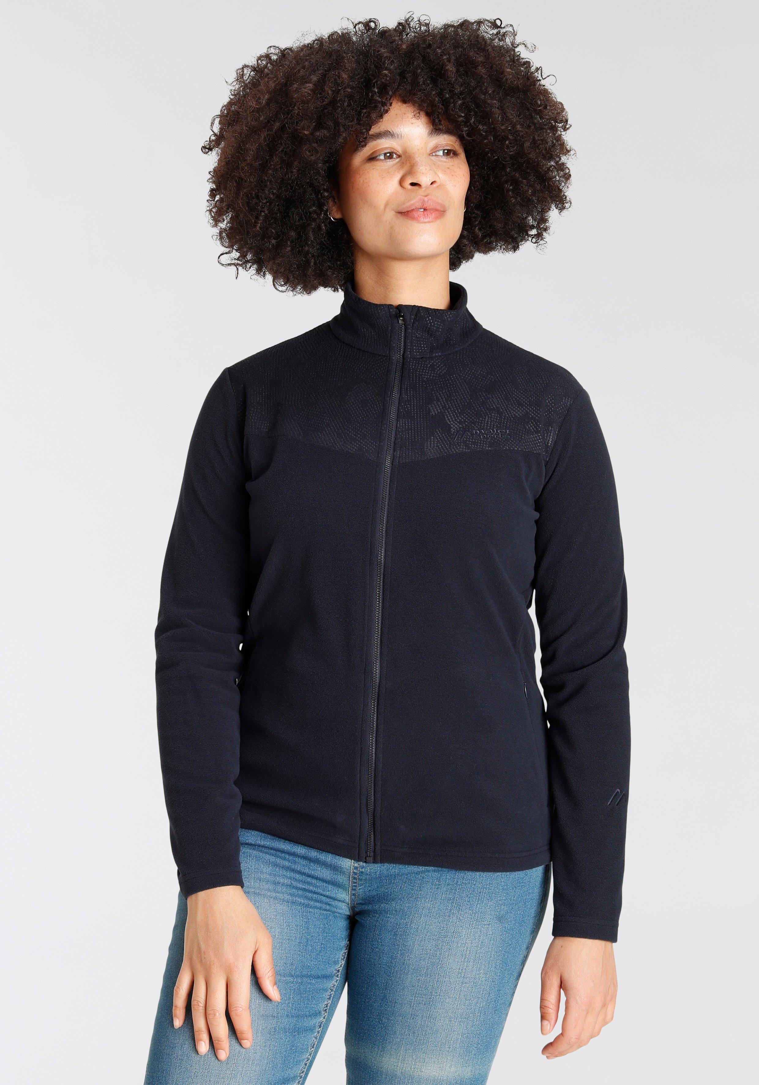 Maier Sports Fleecejacke - marine sheego