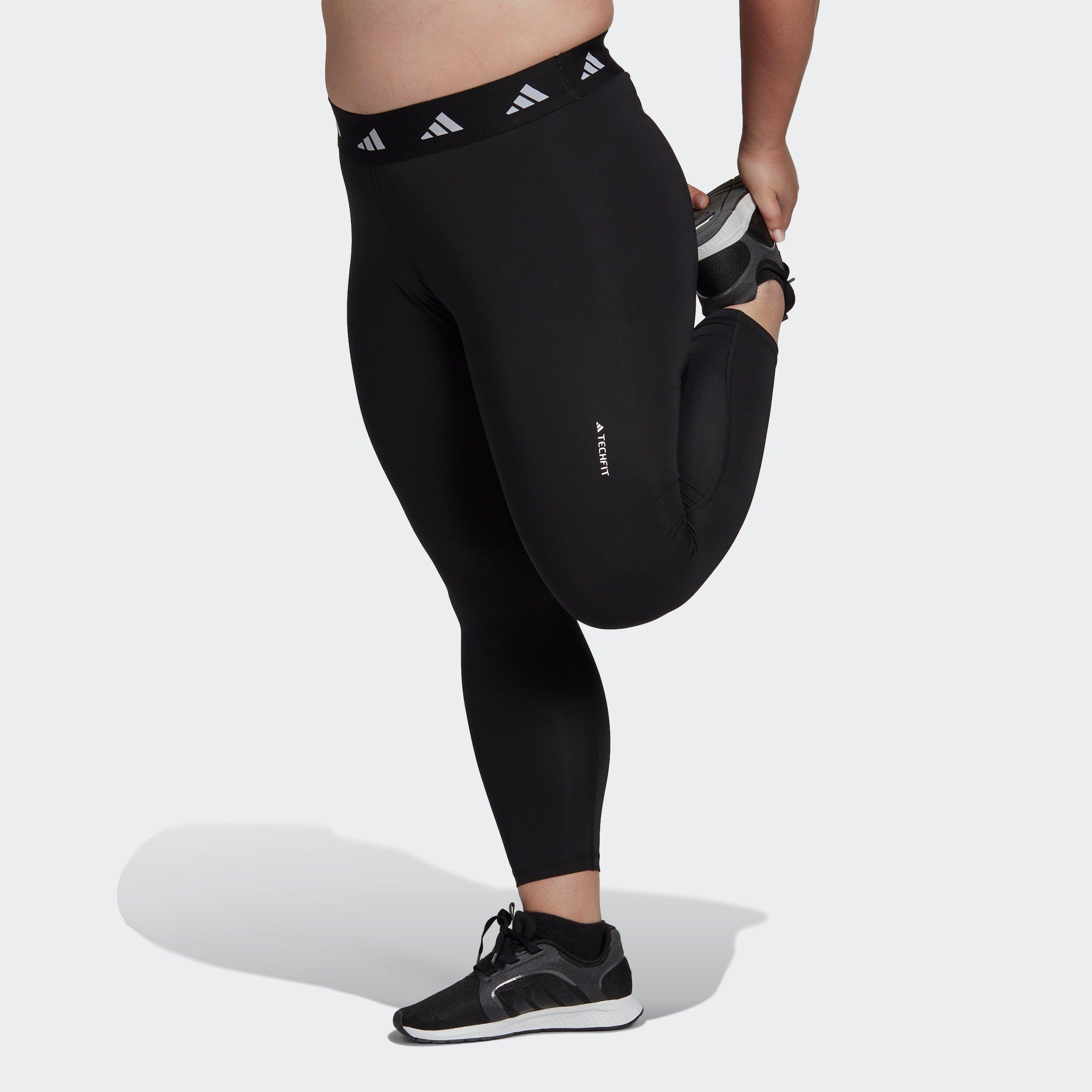 ADIDAS PERFORMANCE Damen Sporthosen große Größen schwarz