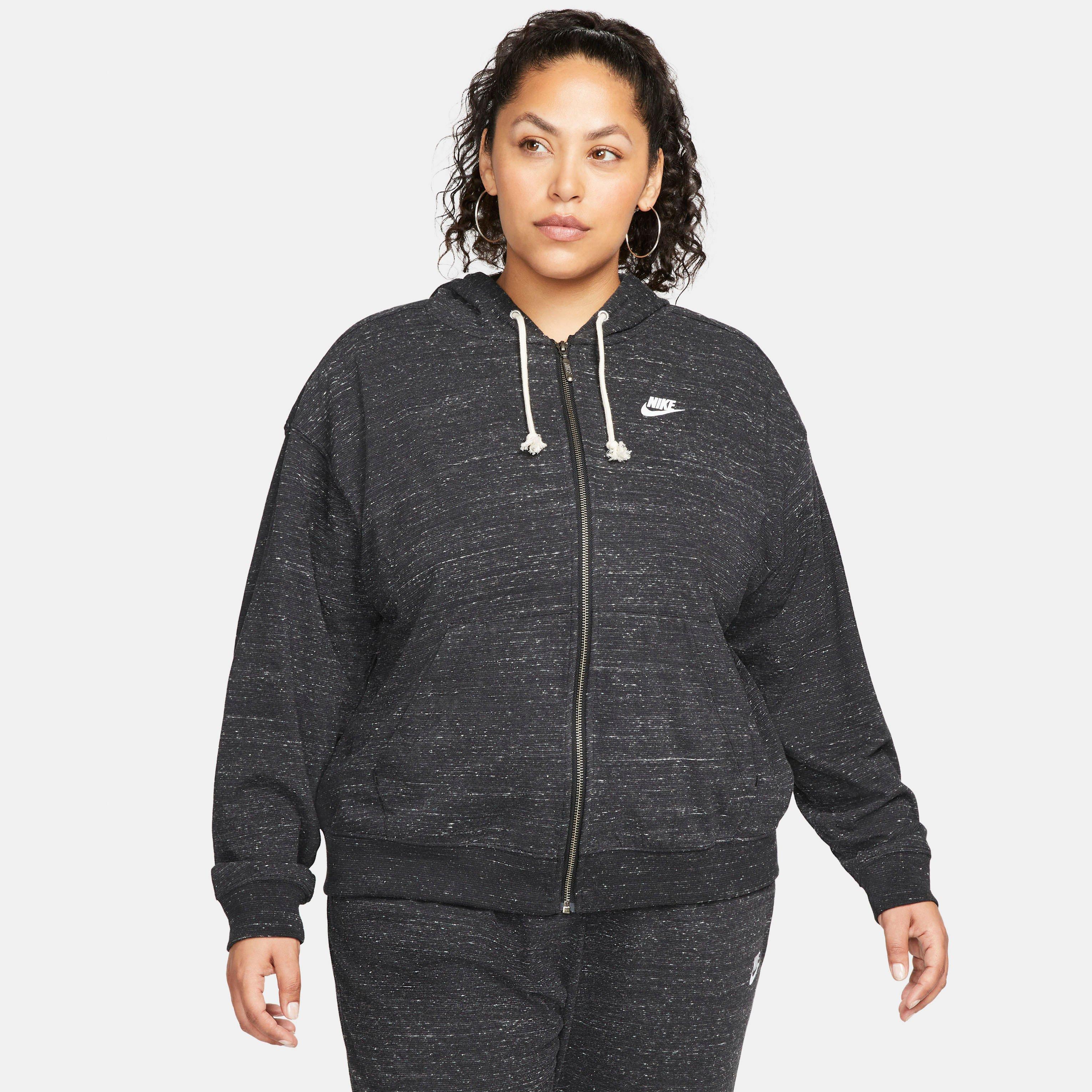 Nike Sportswear Kapuzensweatjacke - schwarz-weiß sheego