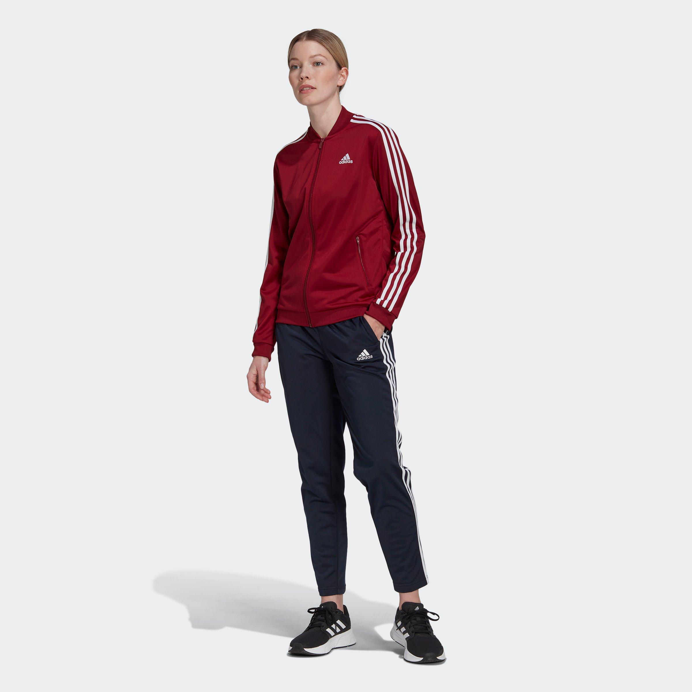 Adidas trainingsanzug cheap damen bordeaux