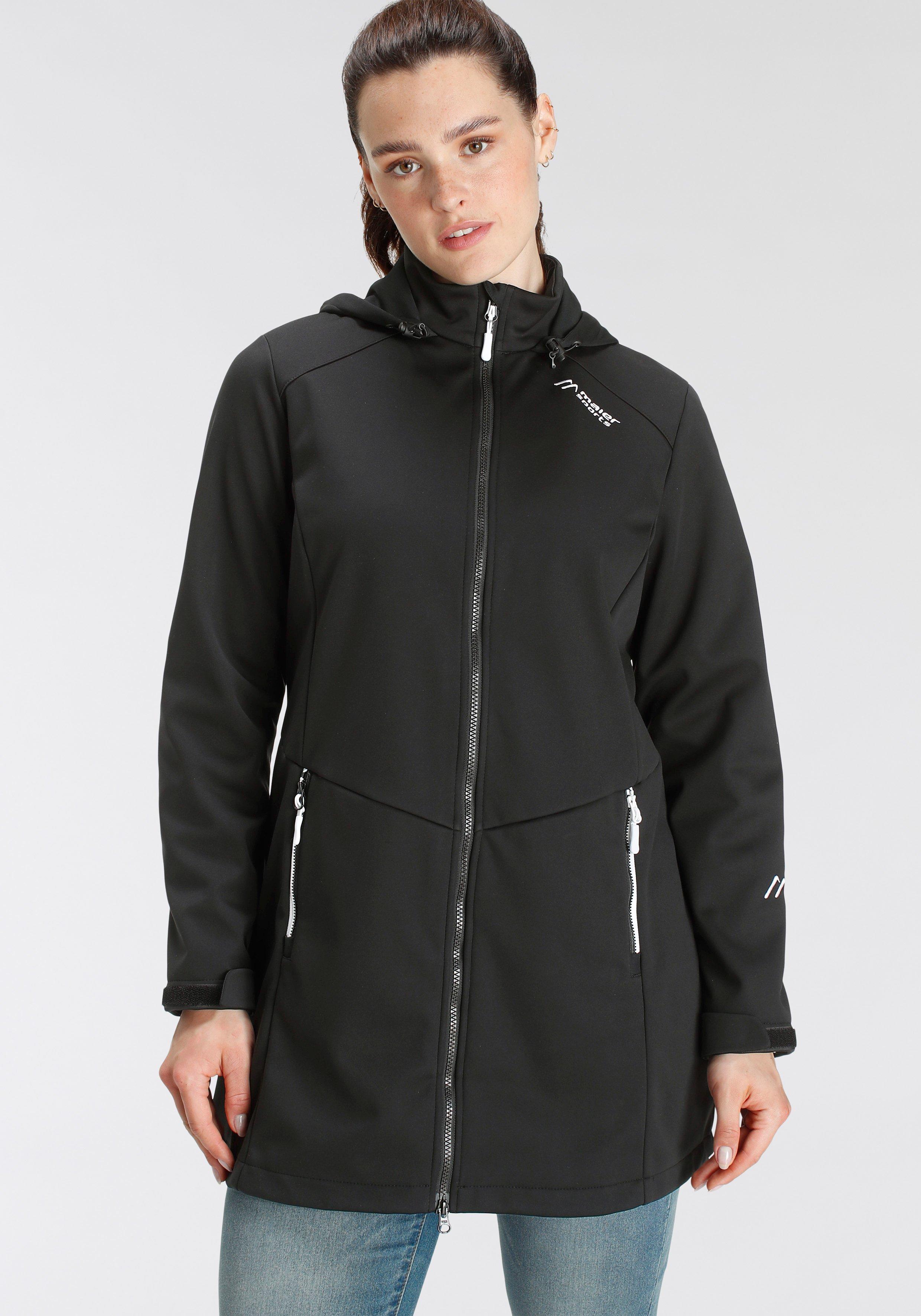 Große Größen: Softshellparka, schwarz, Gr.40-58 product