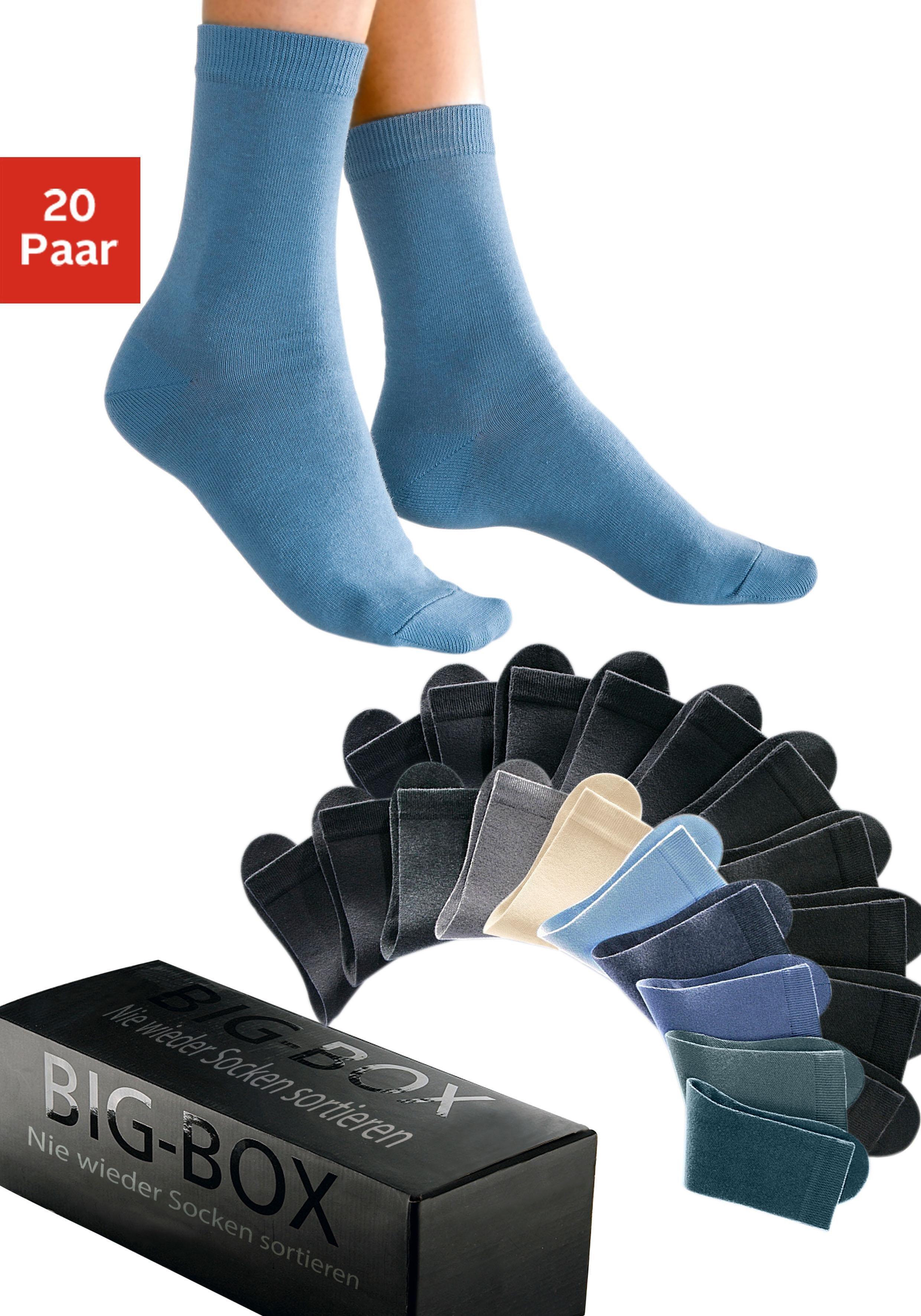 GO IN Basicsocken - blau sheego