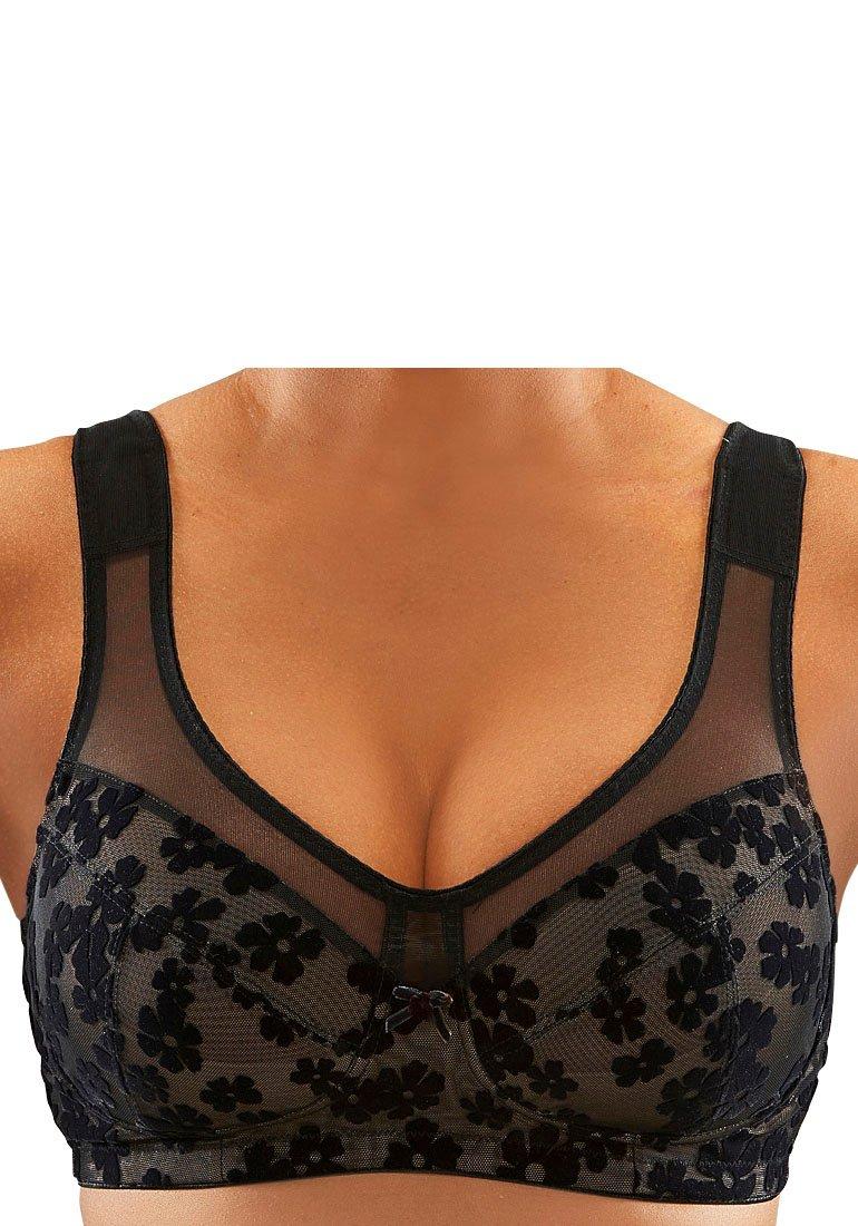 DESSOUS DESSUS Entlastungs-BH - schwarz-hautfarben sheego