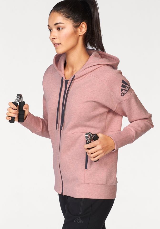 adidas Performance Kapuzensweatjacke W ID STADIUM HOODIE rosa sheego