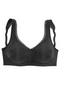 Bralette-BH, schwarz, Gr.85D