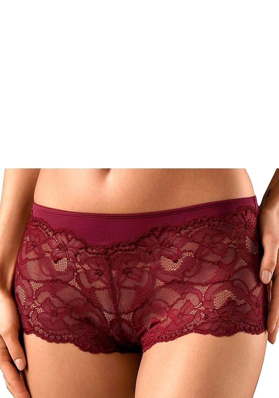 VIVANCE Panty - bordeaux+schwarz sheego