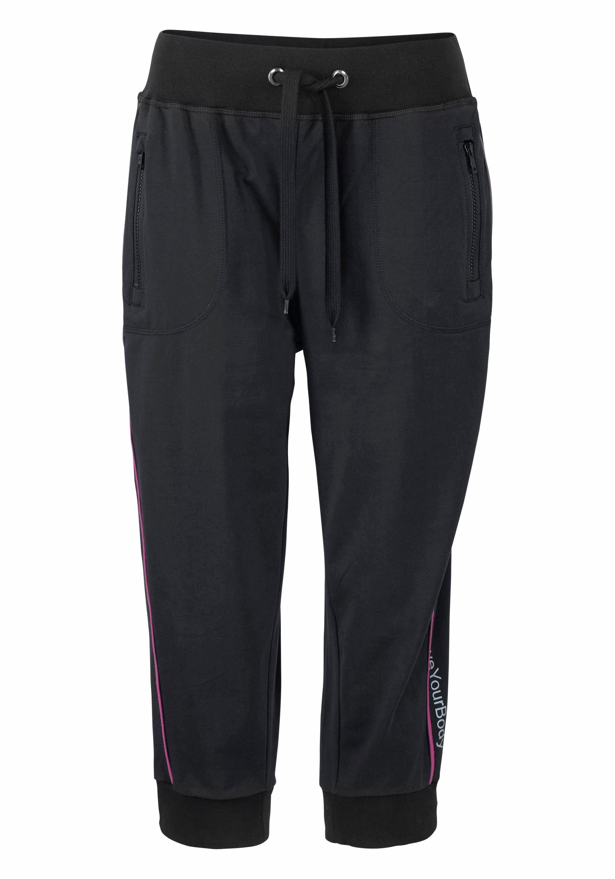Thumbnail - Sheego Jogginghose, schwarz, Gr.52