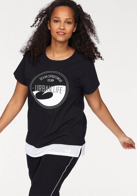 Ocean Sportswear T-Shirt - schwarz - 40/42