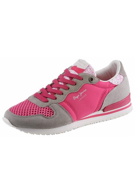 Pepe Jeans Sneaker »GABLE TONGUE« - pink-grau - 40